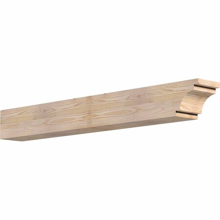 Ekena Millwork Mediterranean Smooth Rafter Tail, Douglas Fir, 5 1/2"W x 6"H x 48"L RFT06X06X48MED00SDF